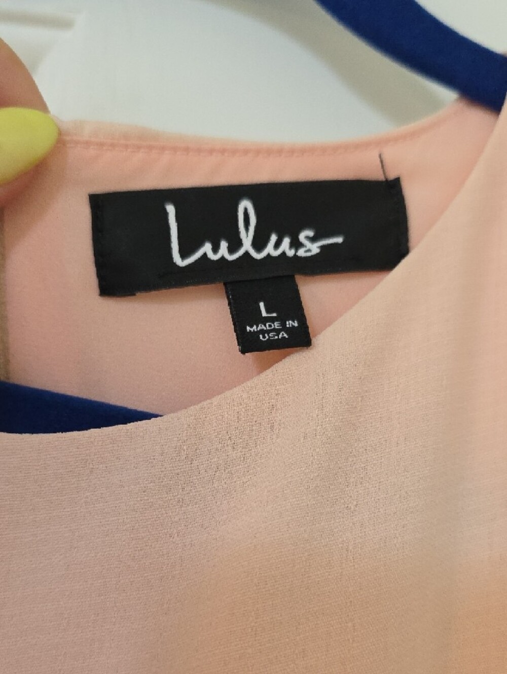 Lulu's Soft Pink Shift Dress - Picture 2 of 3